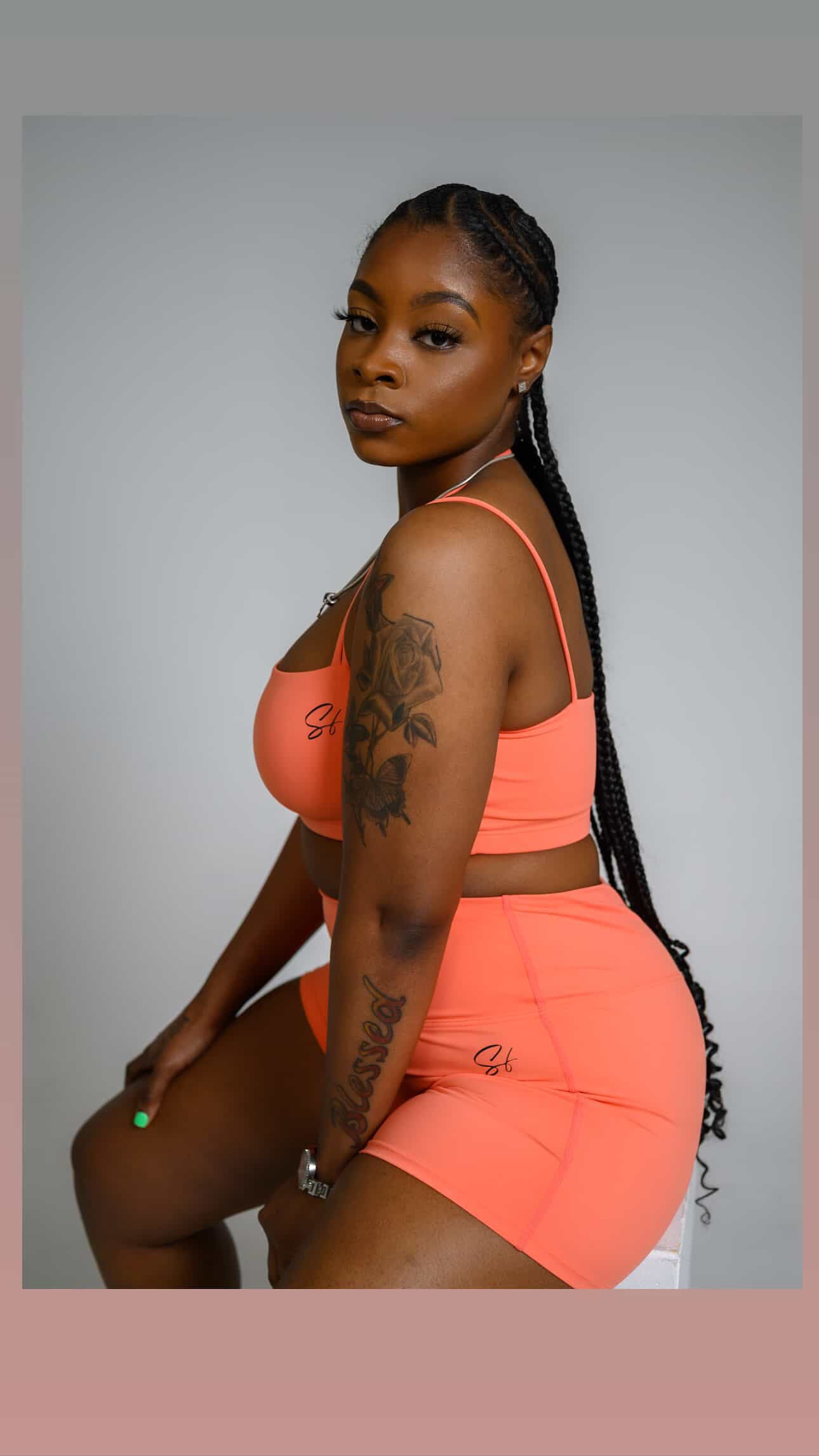 “BREAK A SWEAT” 2pc set