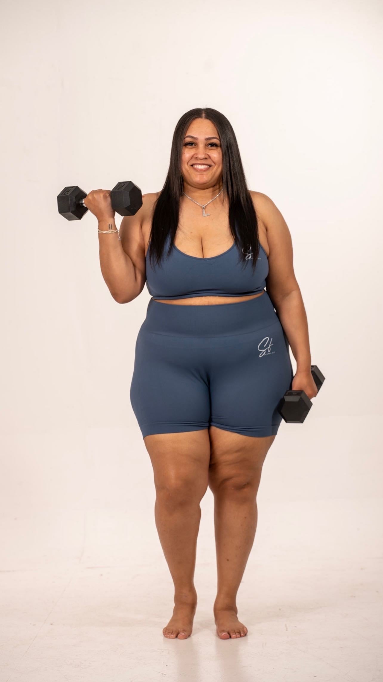 SEAMLESS ACTIVE PLUS SIZE SET