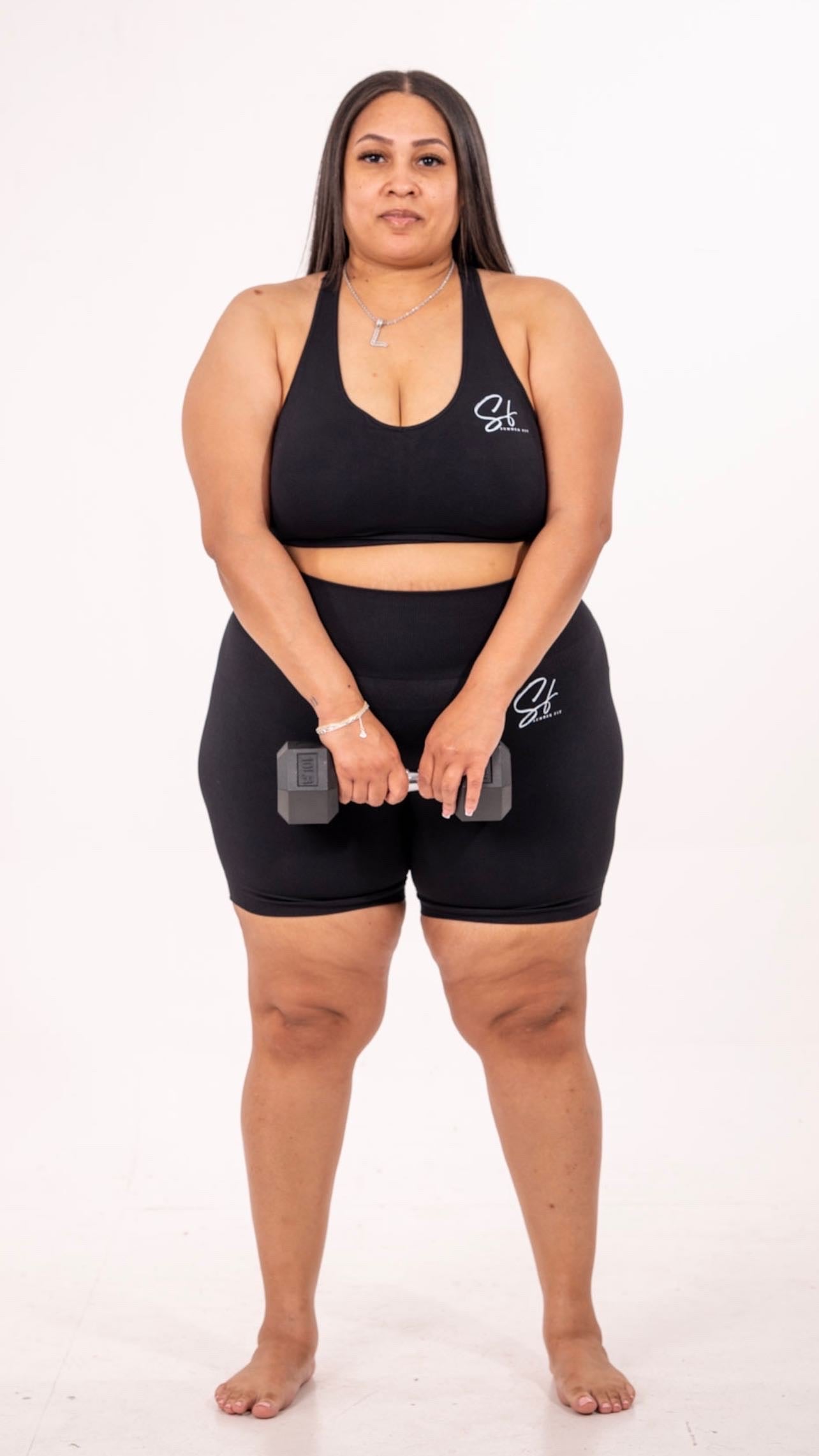 SEAMLESS ACTIVE PLUS SIZE SET