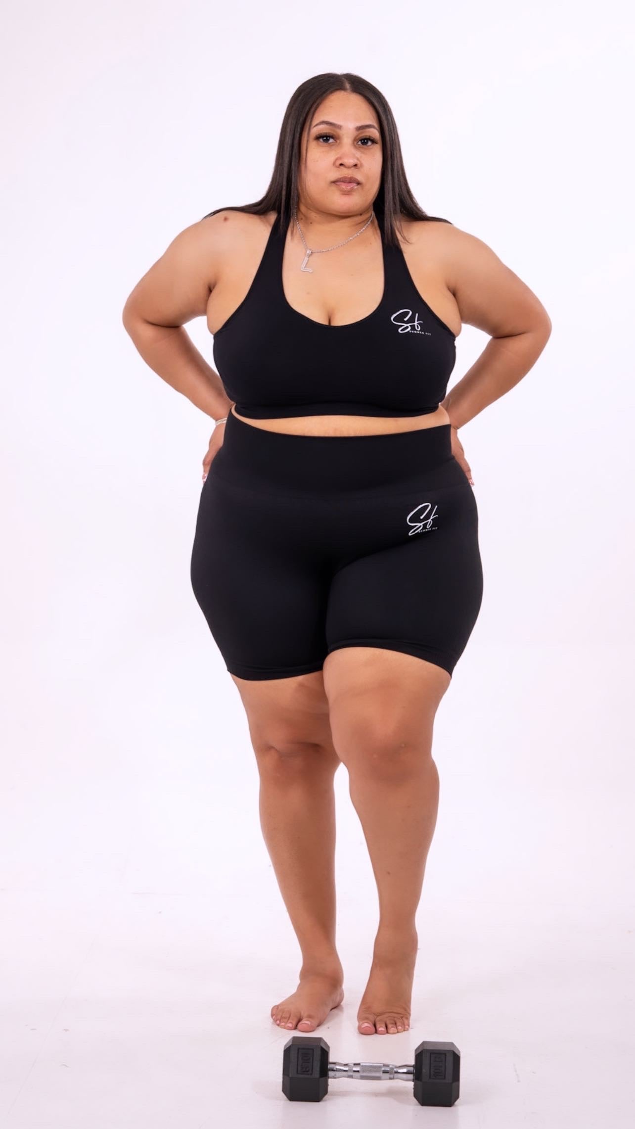 SEAMLESS ACTIVE PLUS SIZE SET