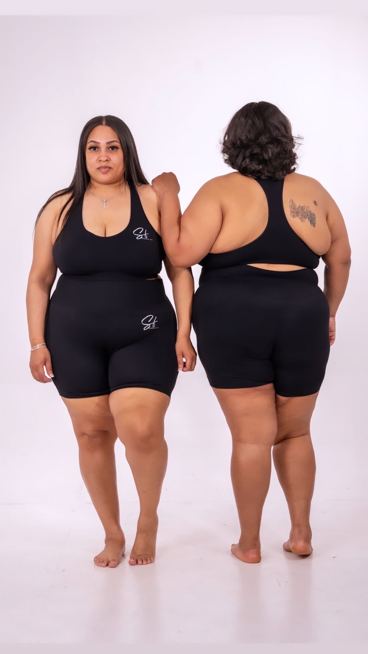 SEAMLESS ACTIVE PLUS SIZE SET