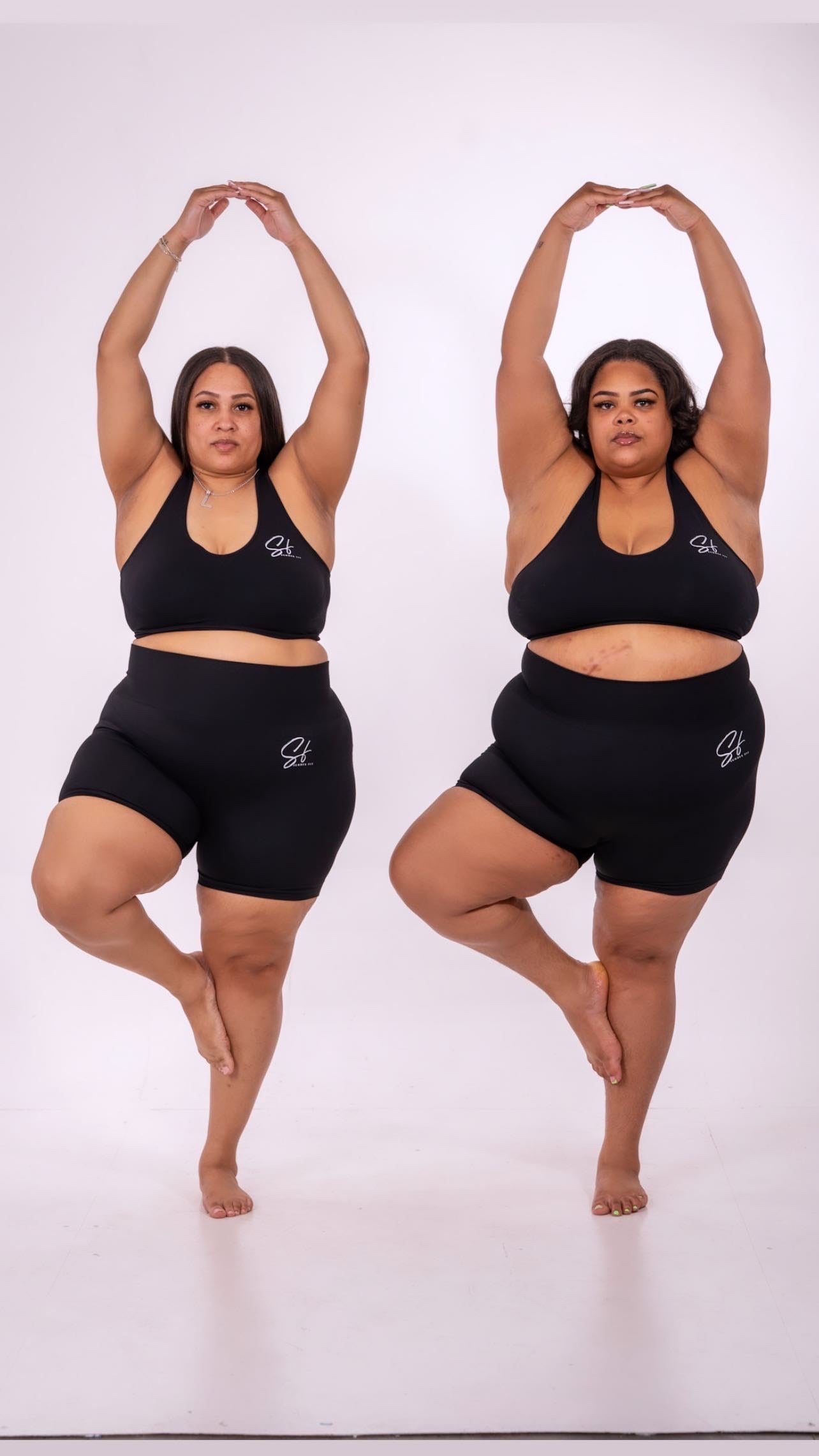 SEAMLESS ACTIVE PLUS SIZE SET